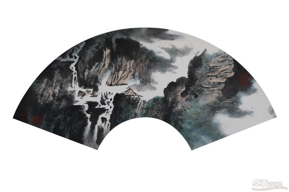 小扇面1768X34cm