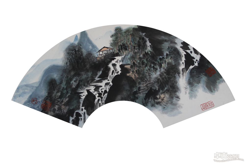 小扇面4868X34cm