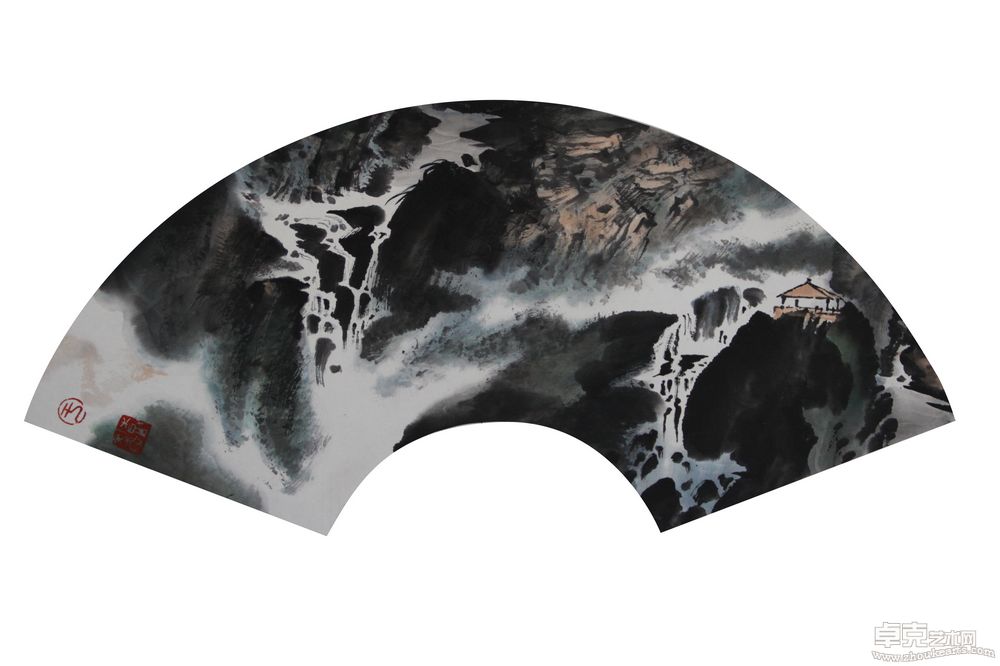 小扇面2168X34cm