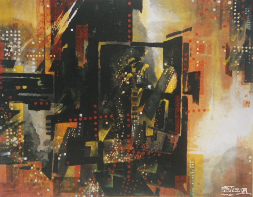 都市乐章180X145cm