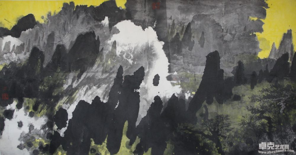 气生五岳170X85cm