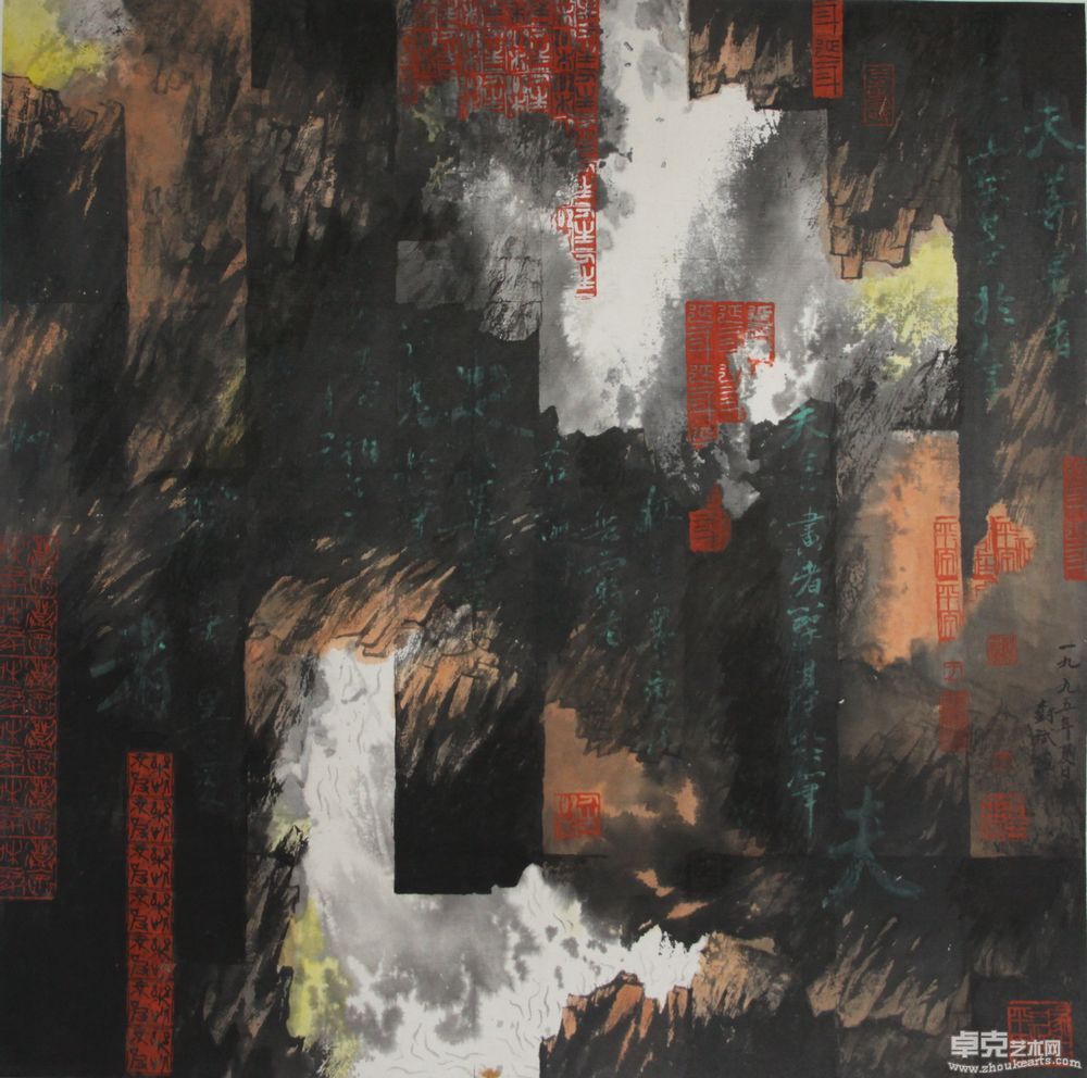 岁月之声68X68cm