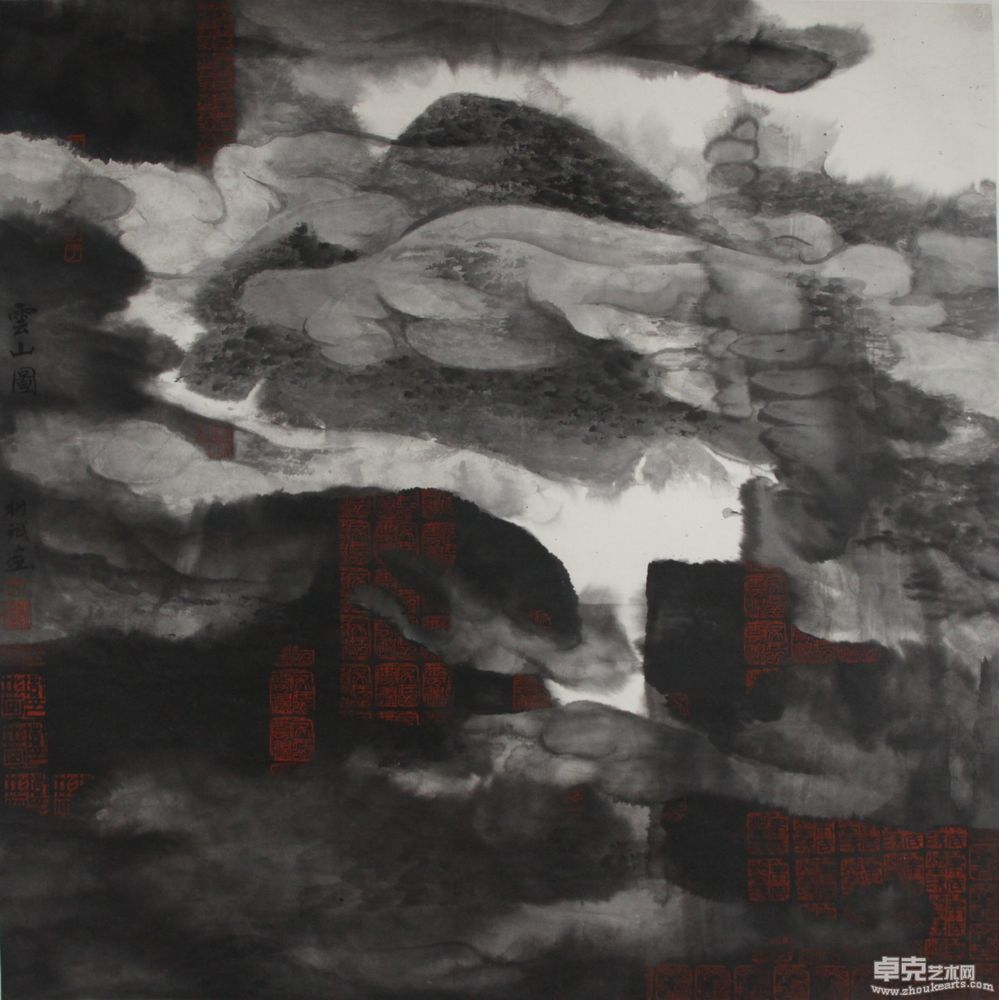 云山68X68cm