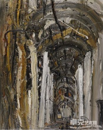 沈水明《寻访南湖圣地系列之三》100X80cm 2010年