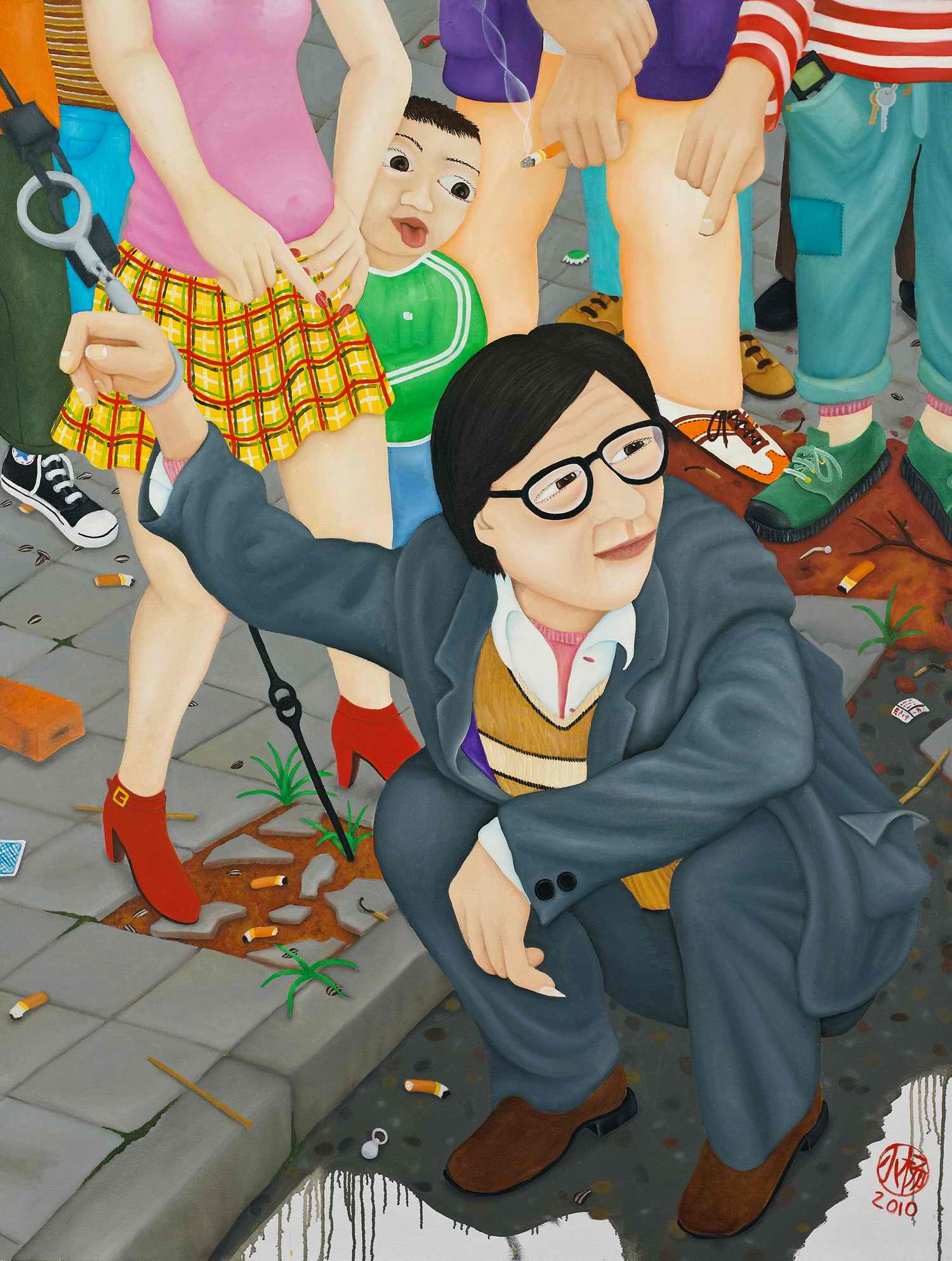 小武2010布面油画 140CMX170CM