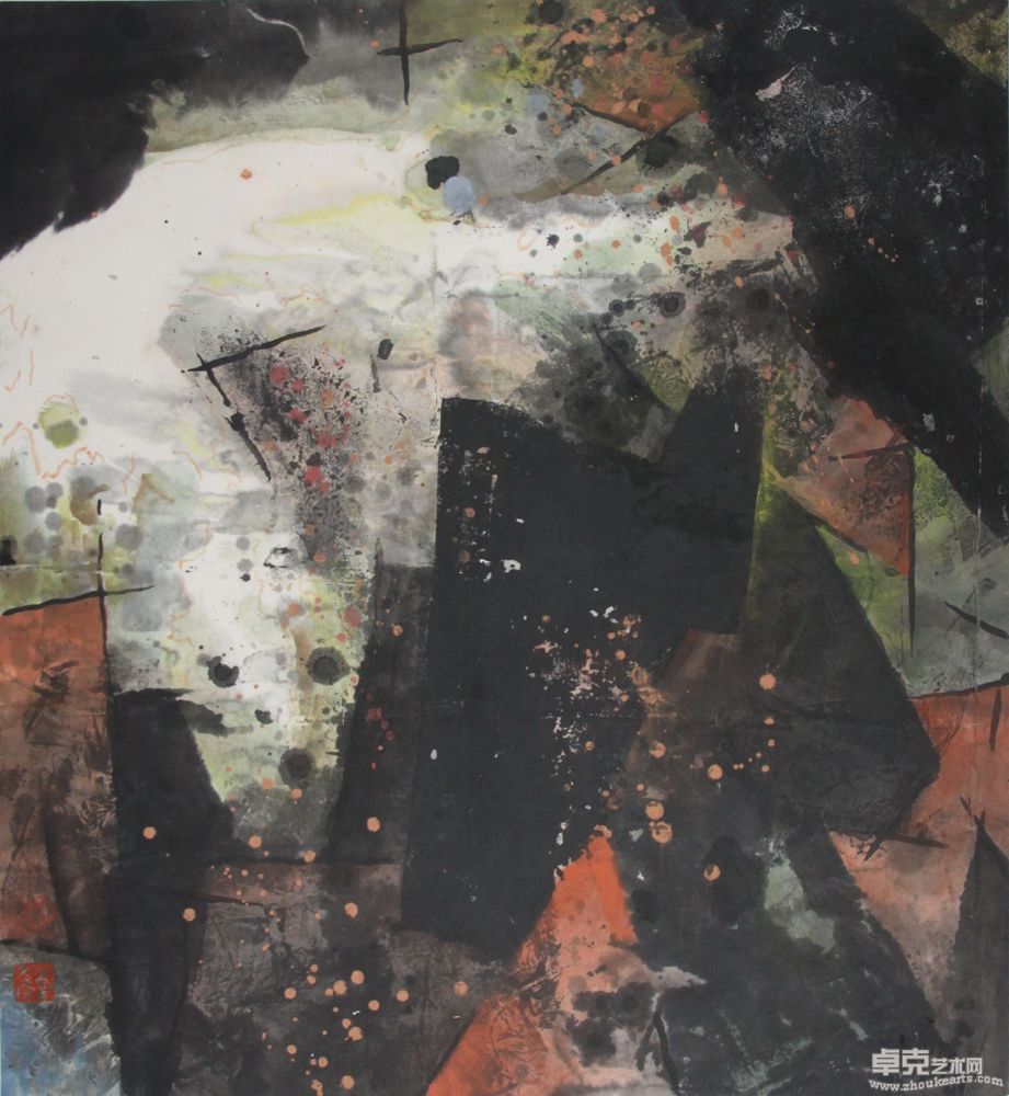 灵境·偶然与秩序2468X78cm
