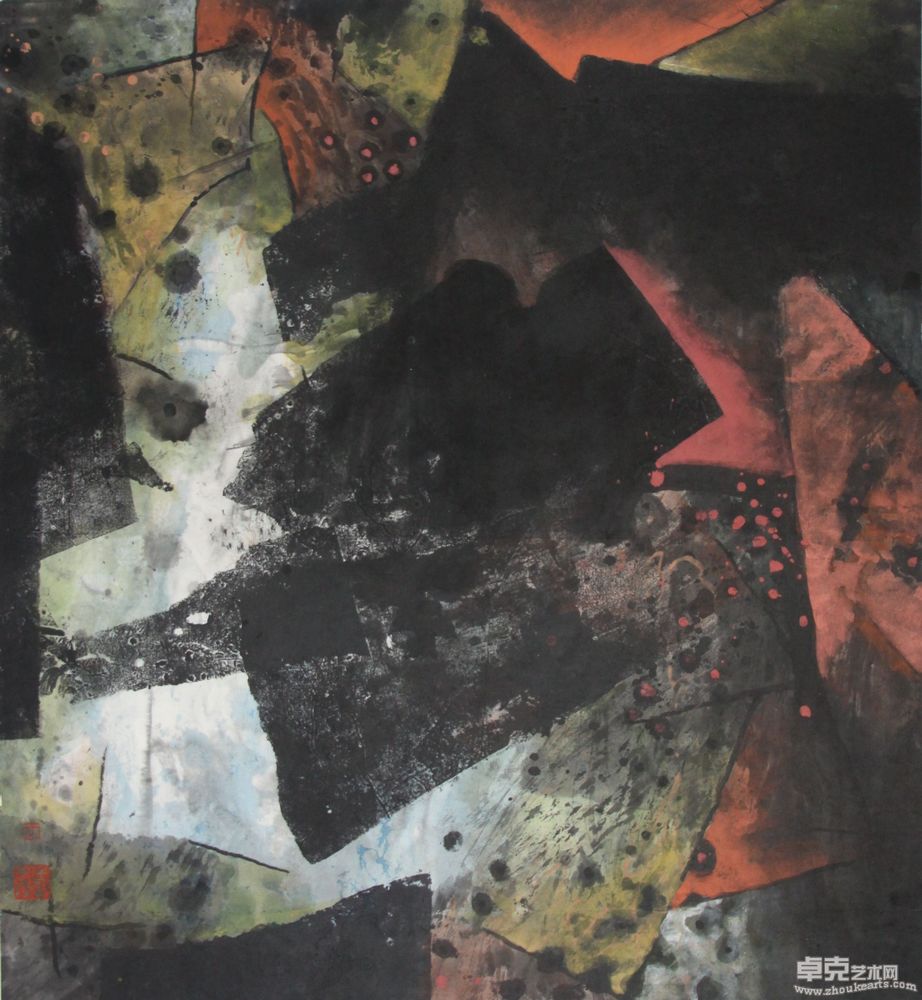 灵境·偶然与秩序2868X78cm