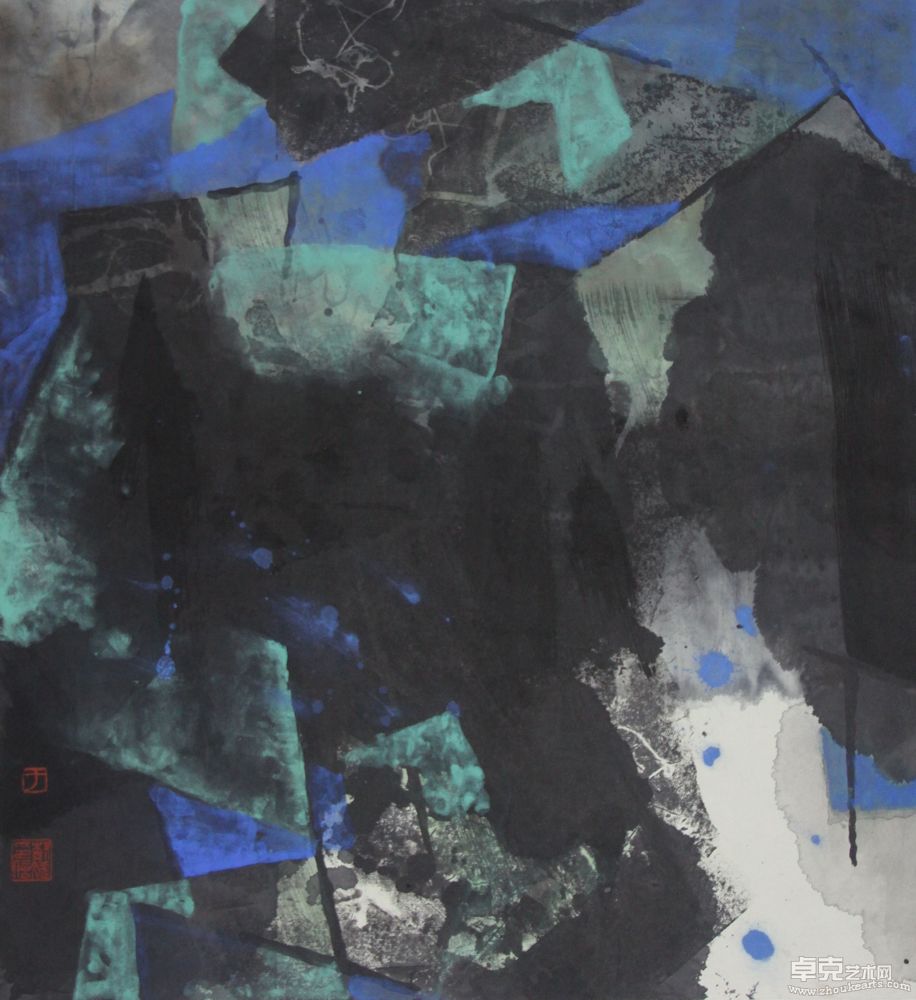 灵境·偶然与秩序247X44cm