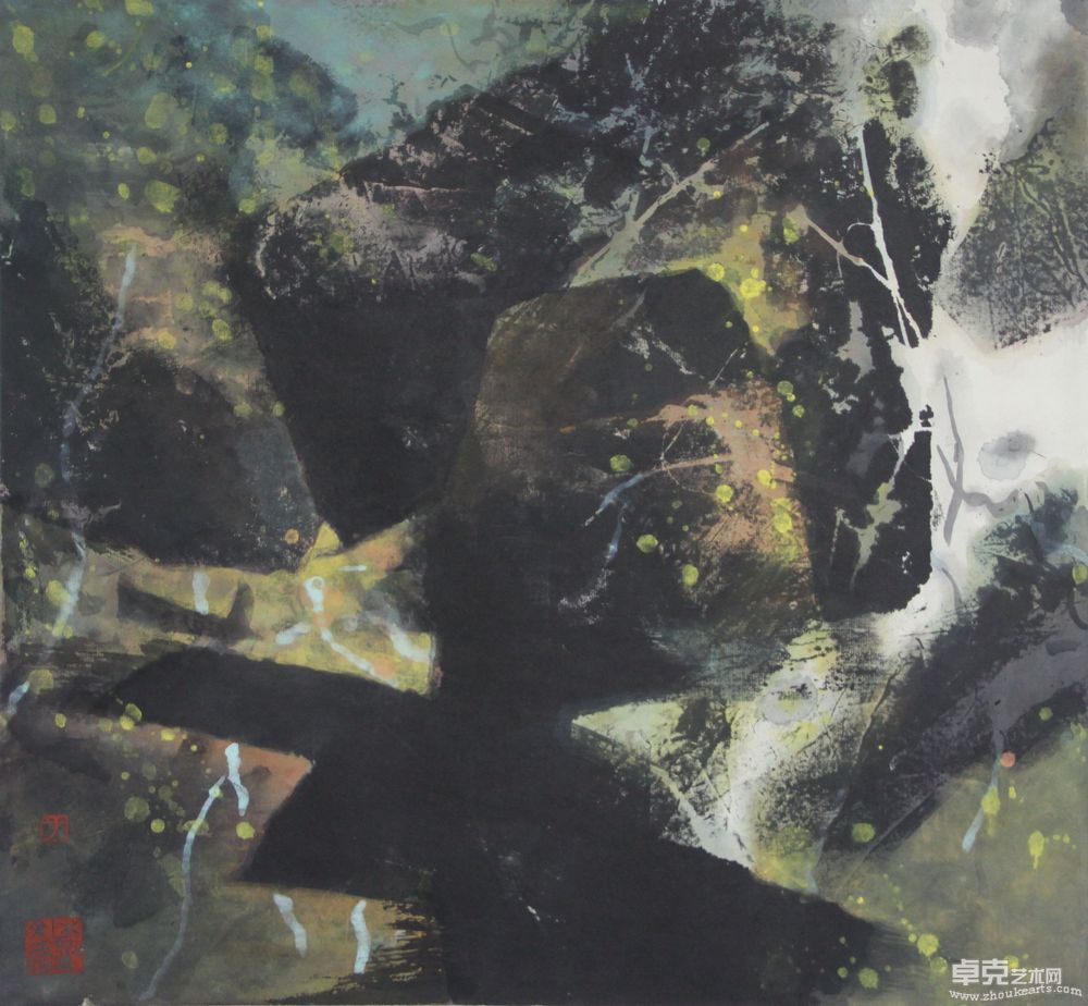 灵境·偶然与秩序747X44cm