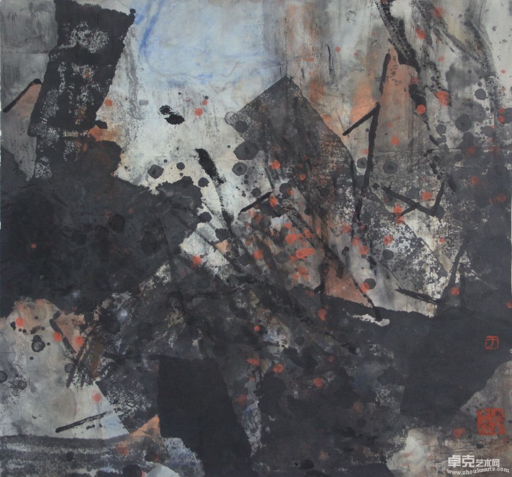 灵境·偶然与秩序847X44cm