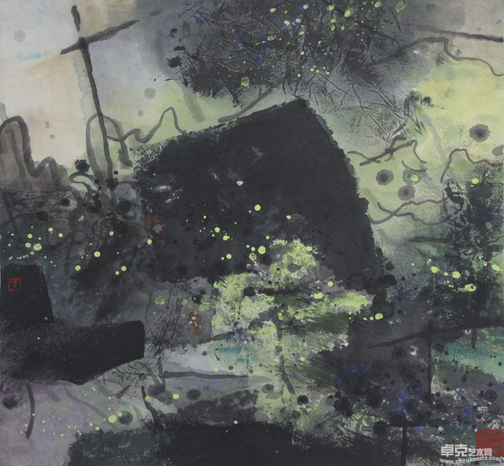 灵境·偶然与秩序1047X44cm