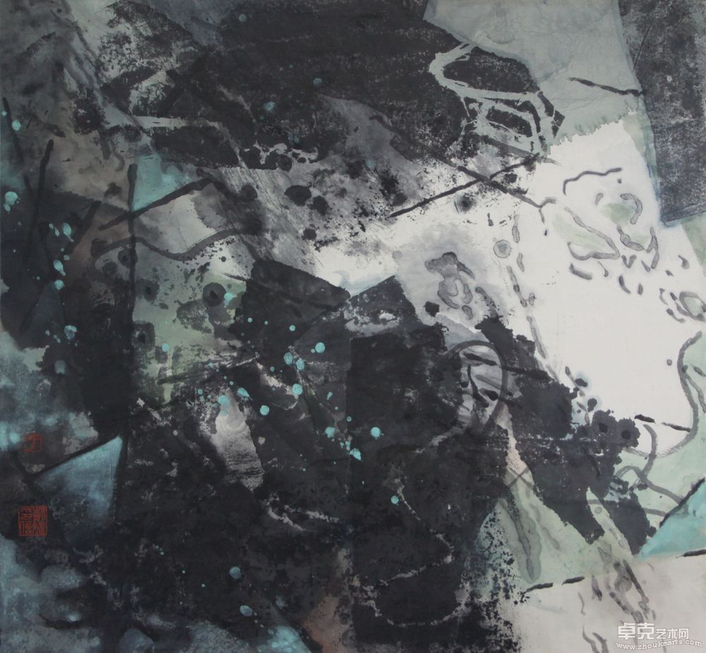 灵境·偶然与秩序1147X44cm
