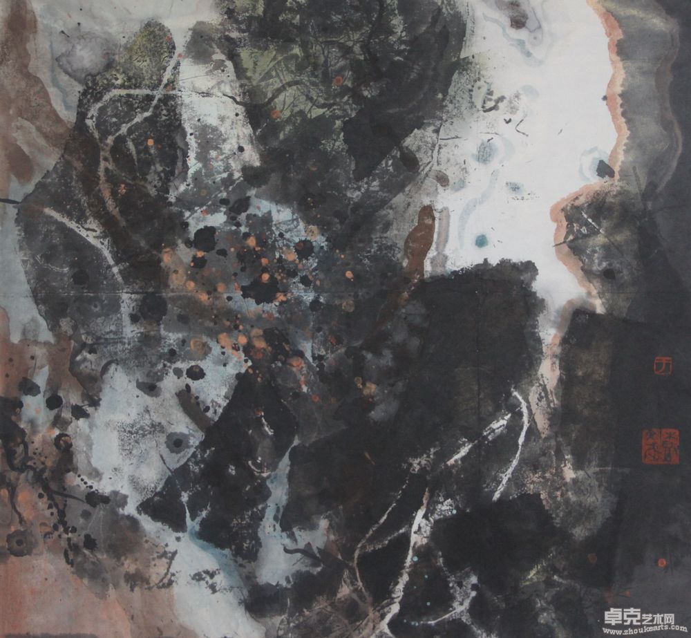 灵境·偶然与秩序1247X44cm