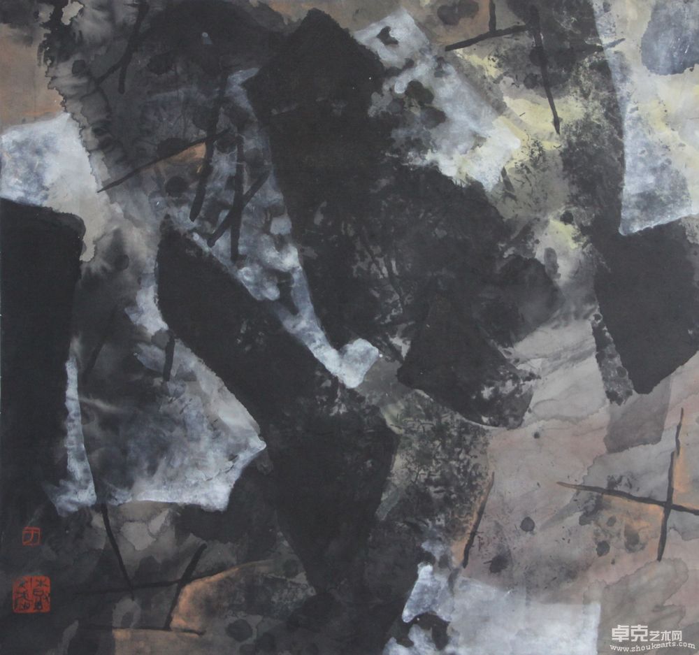 灵境·偶然与秩序1347X44cm