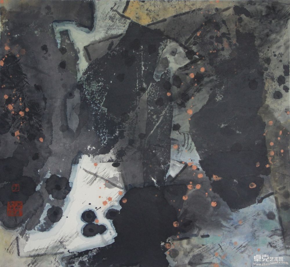 灵境·偶然与秩序1447X44cm