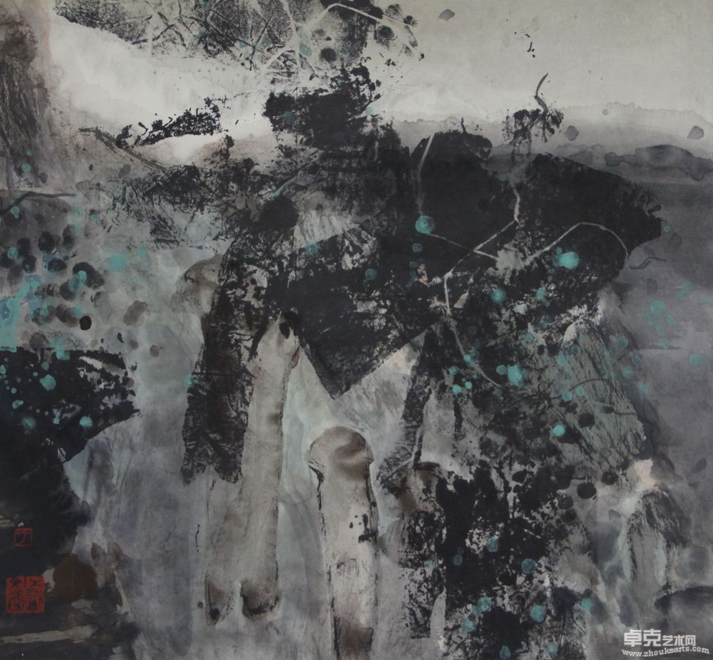 灵境·偶然与秩序1547X44cm