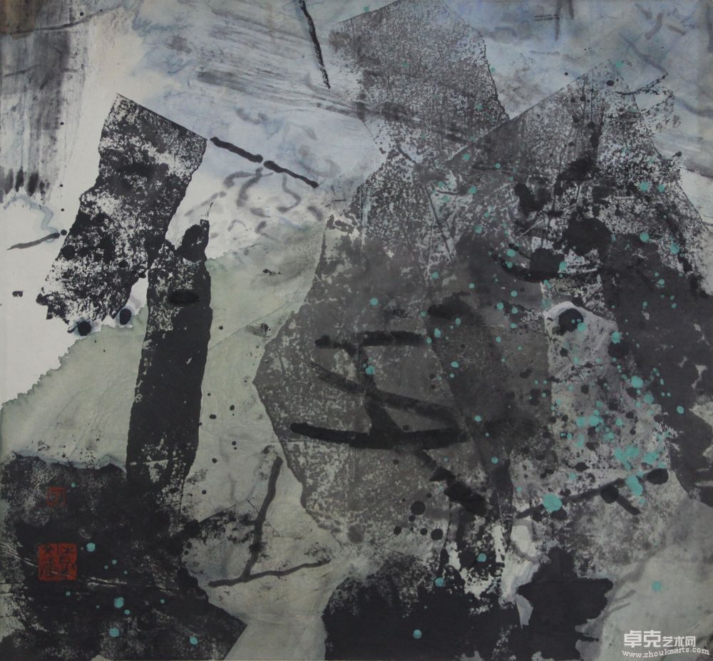 灵境·偶然与秩序1747X44cm