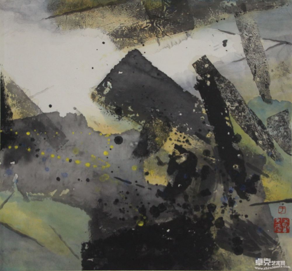 灵境·偶然与秩序1847X44cm