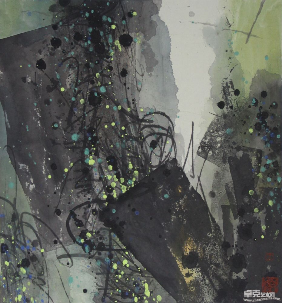 灵境·偶然与秩序2147X44cm