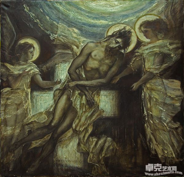 NOR-032-U-复活Rebirth99x95cm布面油画Oil on Canvas1990_resize