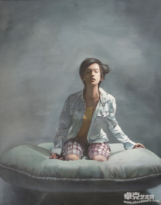 《只有音乐不说谎3》2010年 油画180cm×145cm