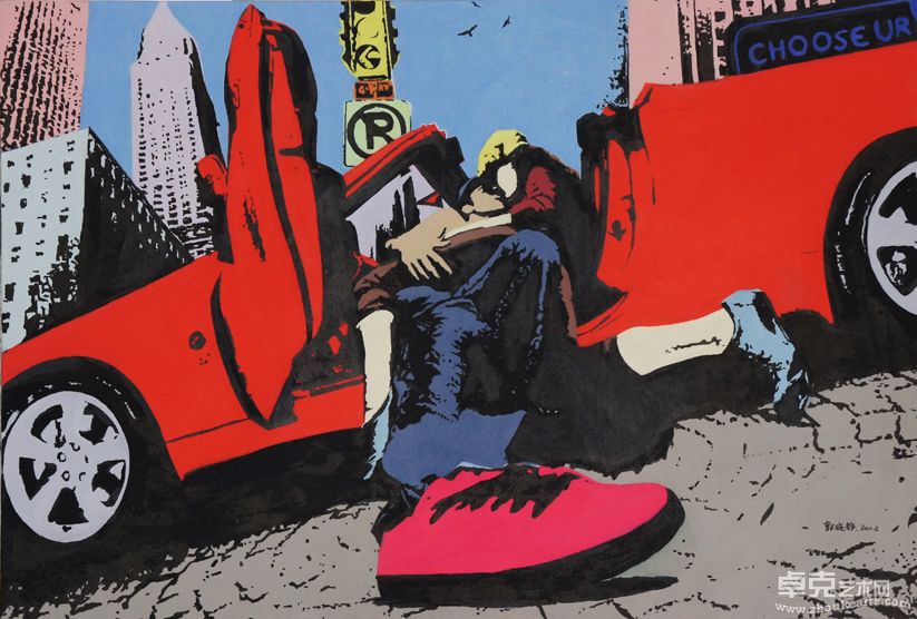 选择75×110cm 2011