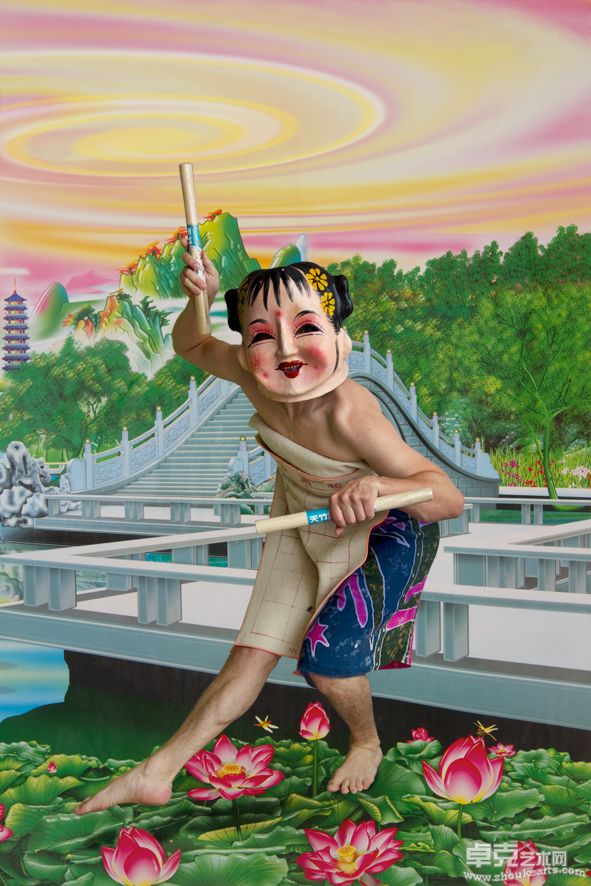 Raoul Müller（苏黎世），东游记 Journey to the East，Ink print on paper,56 x 38.5cm，2011 (3)