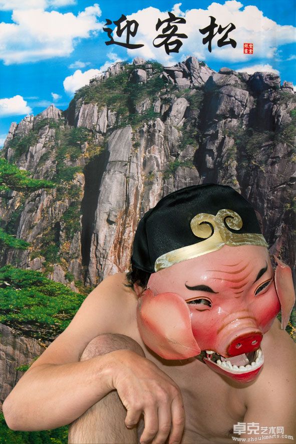 Raoul Müller（苏黎世），东游记 Journey to the East，Ink print on paper,56 x 38.5cm，2011 (7)