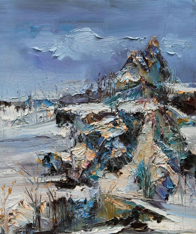 15 65cmx52cm 布面油画 2009