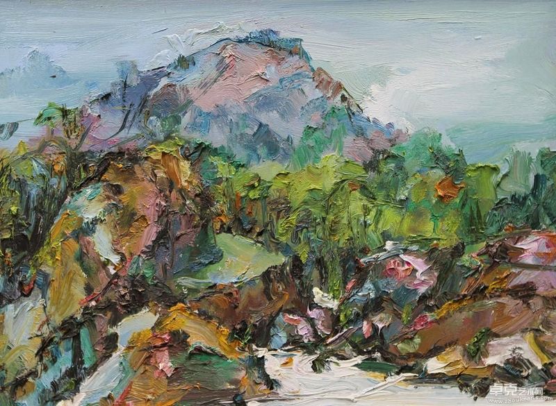 14 73cmx54cm  布面油画 2007