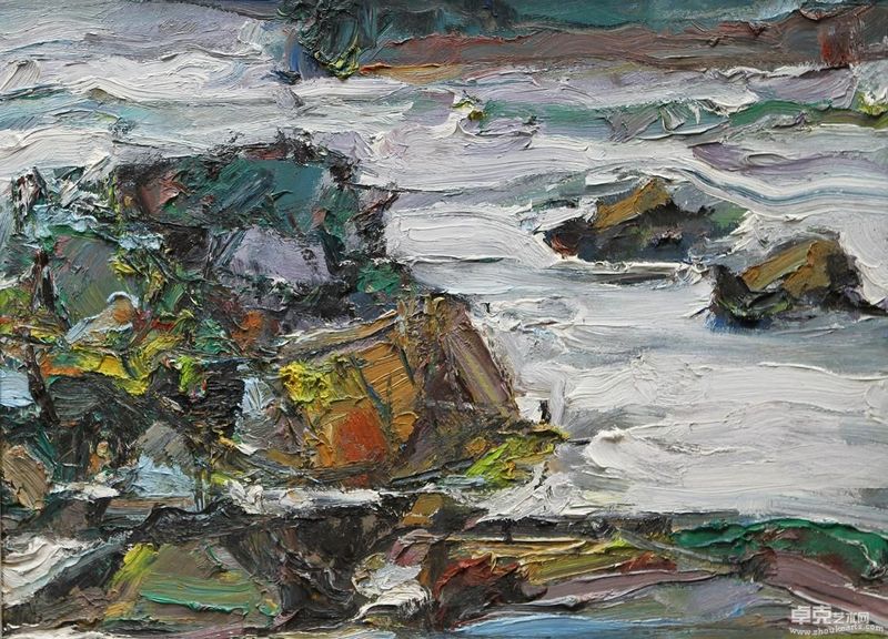 9 73cmx54cm  布面油画 2008
