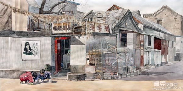 Aged Brand 老字号 104 x 208 cm - 2010 by Leung Yun Charm