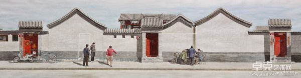 Leisure Time 闲暇 80 x 300 cm - 2010 by Leung Yun Charm