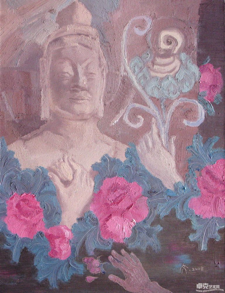色空构成165X45cm