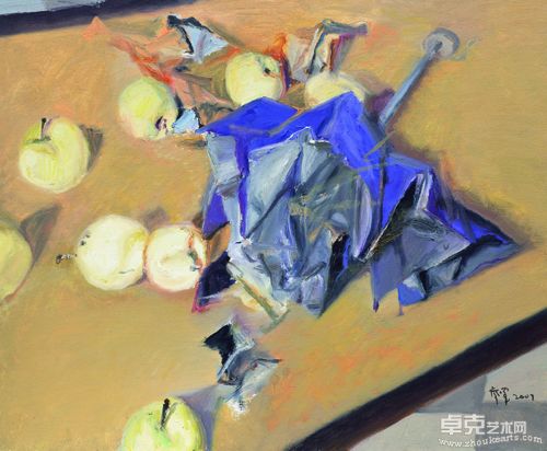 杨参军-静物 布面油画 60×73cm 2007