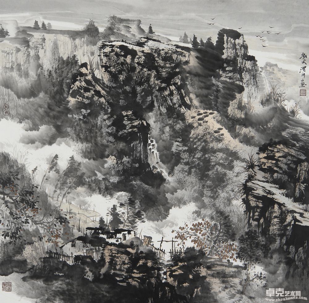 野谷68X68cm