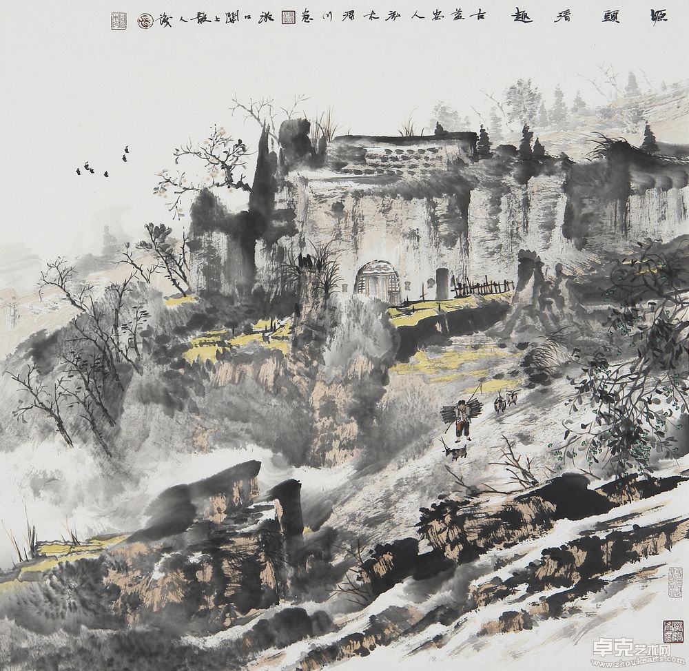 塬头清趣68X68cm