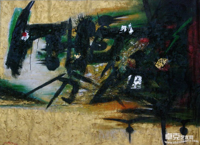 5 人类盛世 油画 200x160cm 2008 张建富