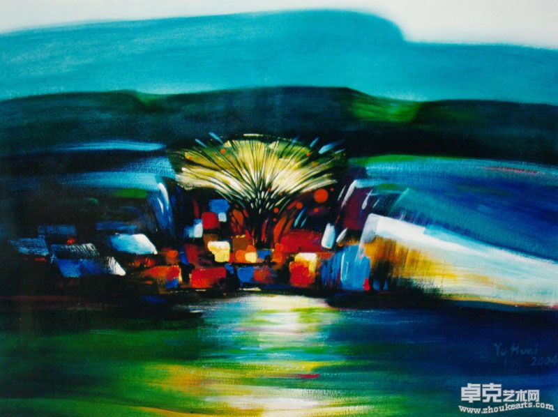 9 展望 油画 116.5x91 2009 张誉怀