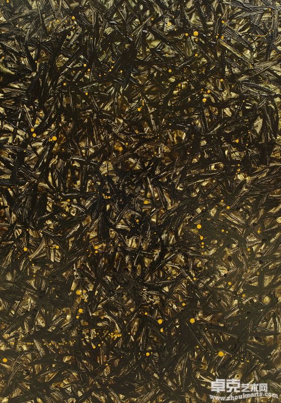 魂NO.1尺寸：102乘70cm.布面油画