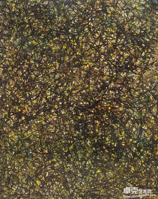 魂NO.10尺寸：120乘155cm.布面油画. (10)
