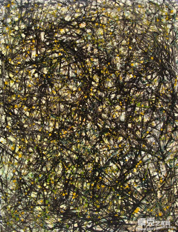 魂NO.11尺寸：155乘120cm.布面油画. (8)