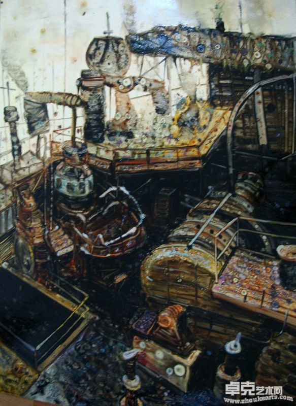 梦空间  尺寸150x100cm布面油画