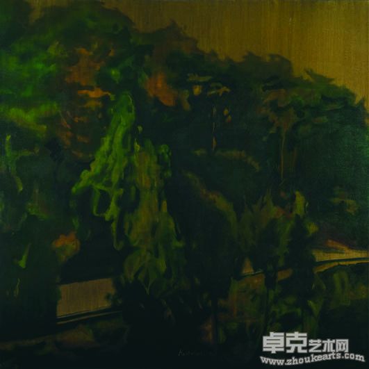 《2007年8月某日no.4》150x150cm  2010年