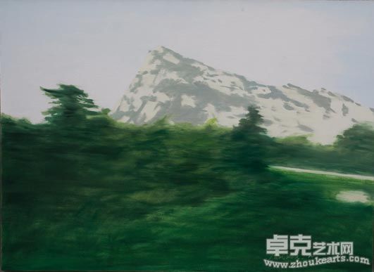 《翠华山》110x80cm  2010年