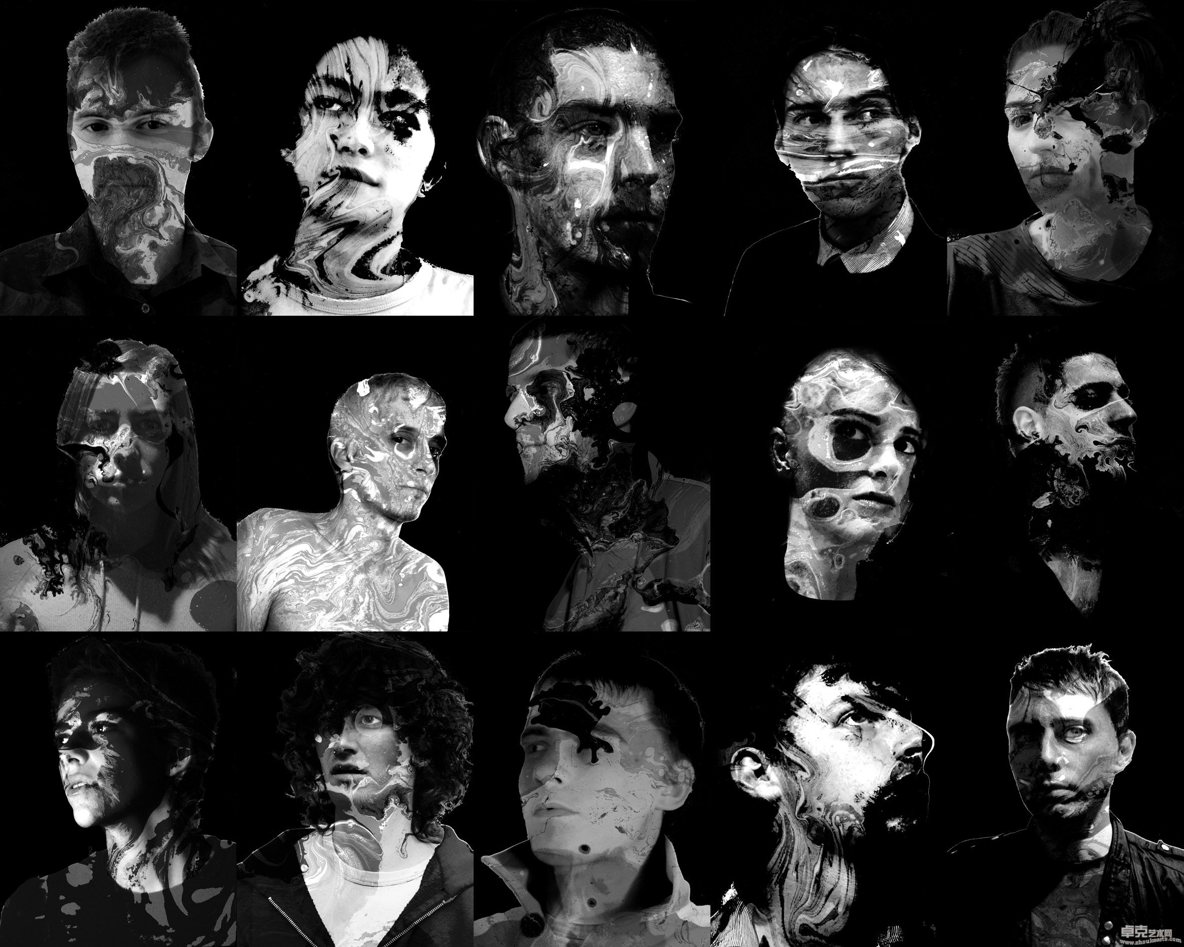 ariel hassan，HFV project，betw photographic print，set of 15 images，each：25.5x19cm，edition of 5+2AP