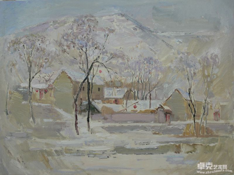 张令安--山村雪系列之二