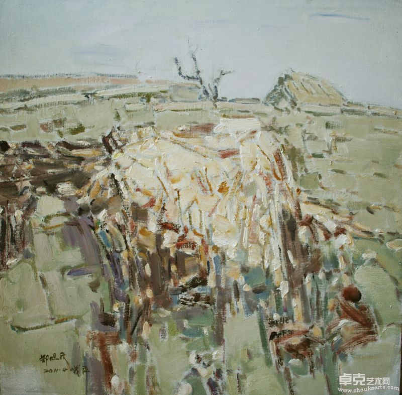 郑旭庆--山庄印象80·80cm