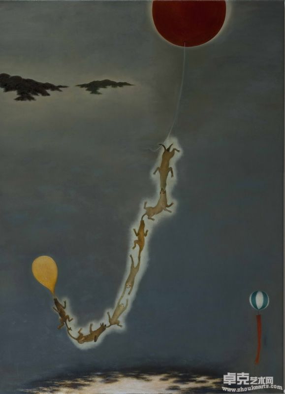 苏旺伸 Su Wongshen-共伴Accompanier112X81cm布面油画Oil on Canvas2010