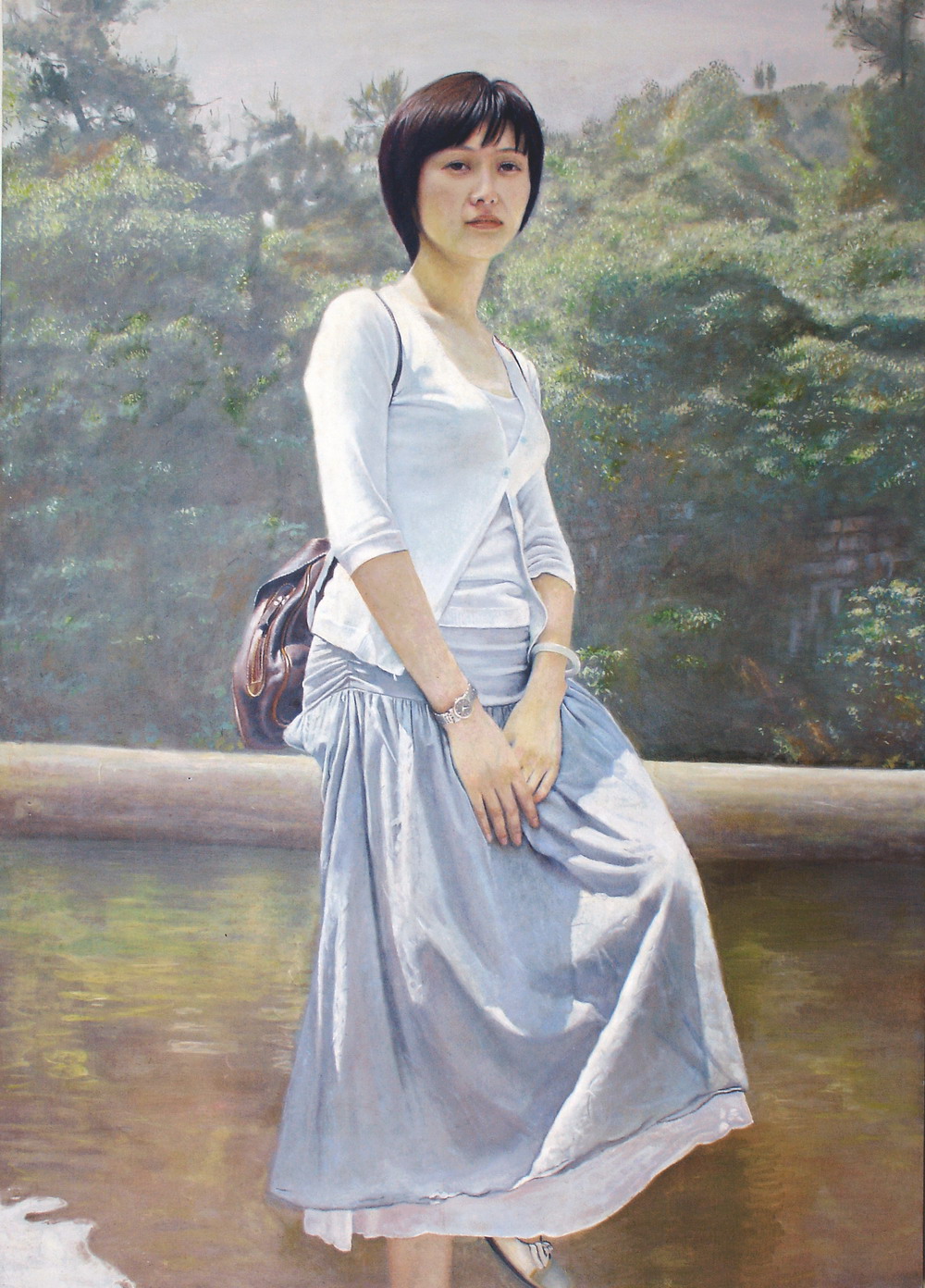 背包女100cm×140cm